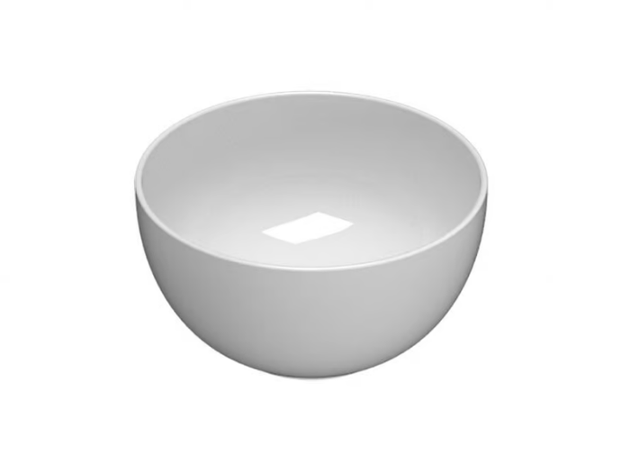 T-EDGE - B6T30 - Single countertop Globothin® washbasin _ Ceramica Globo